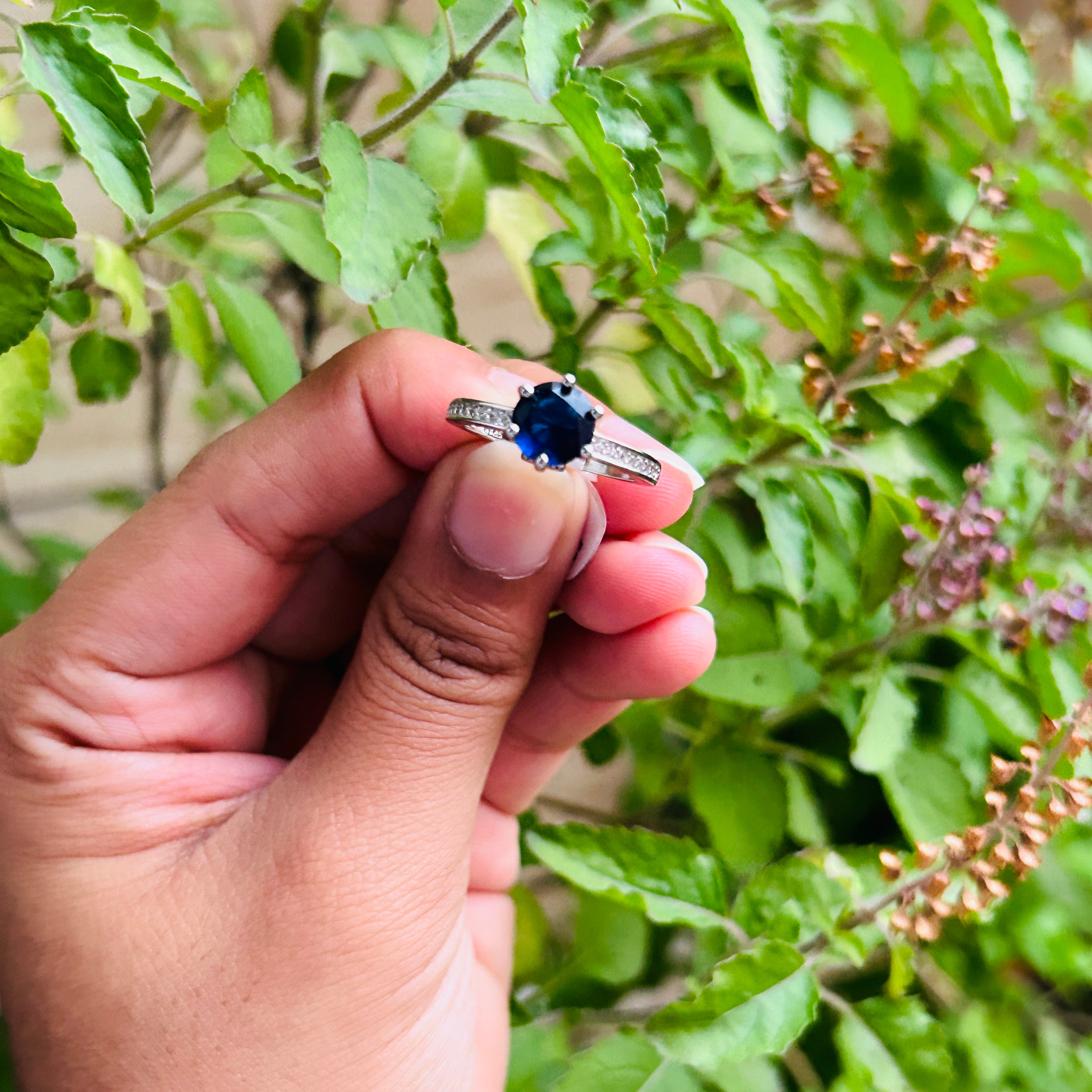 Princess Cut Blue- Variant 3