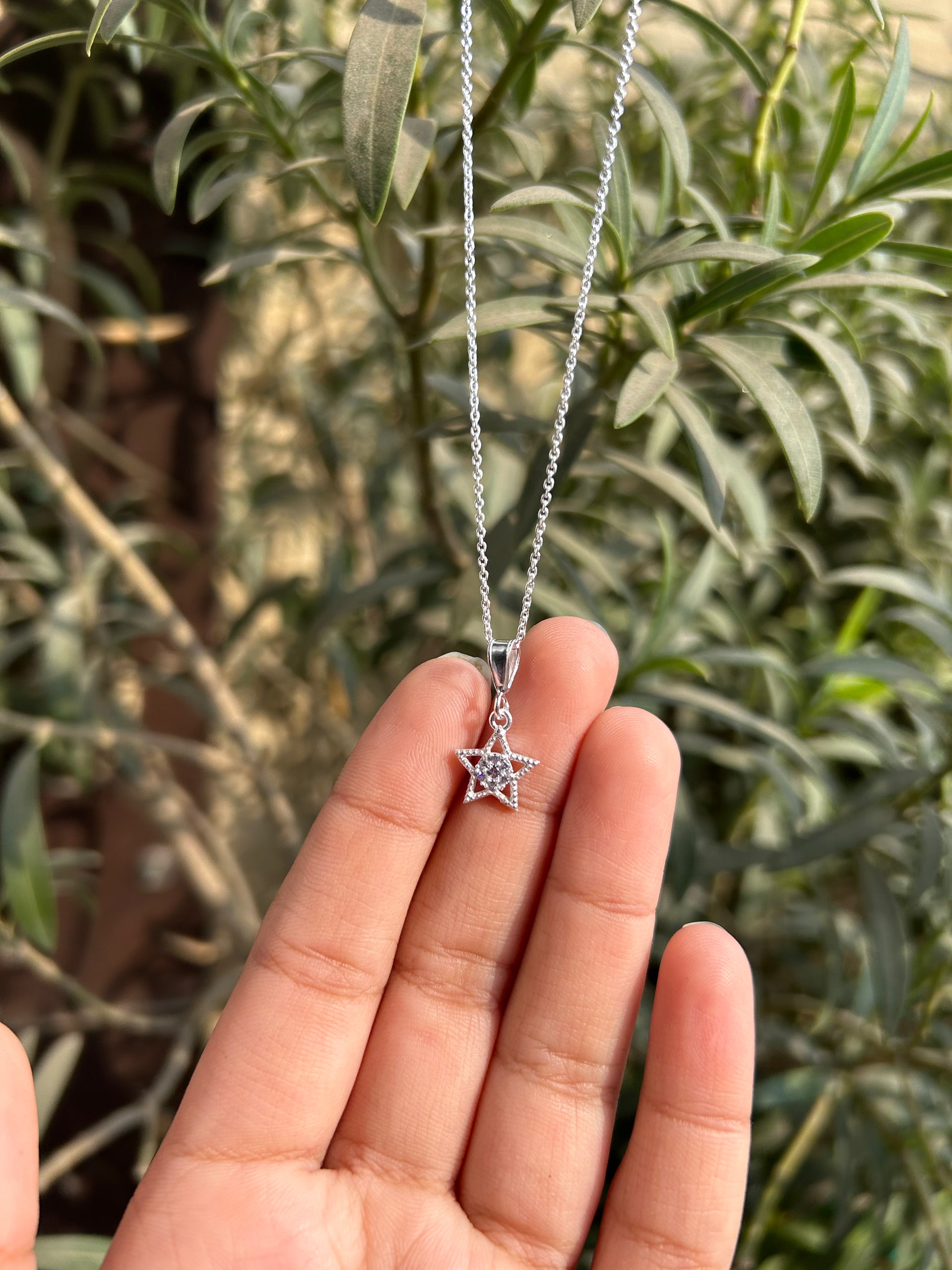 Star Pendant Chain Ellarah Jewellery