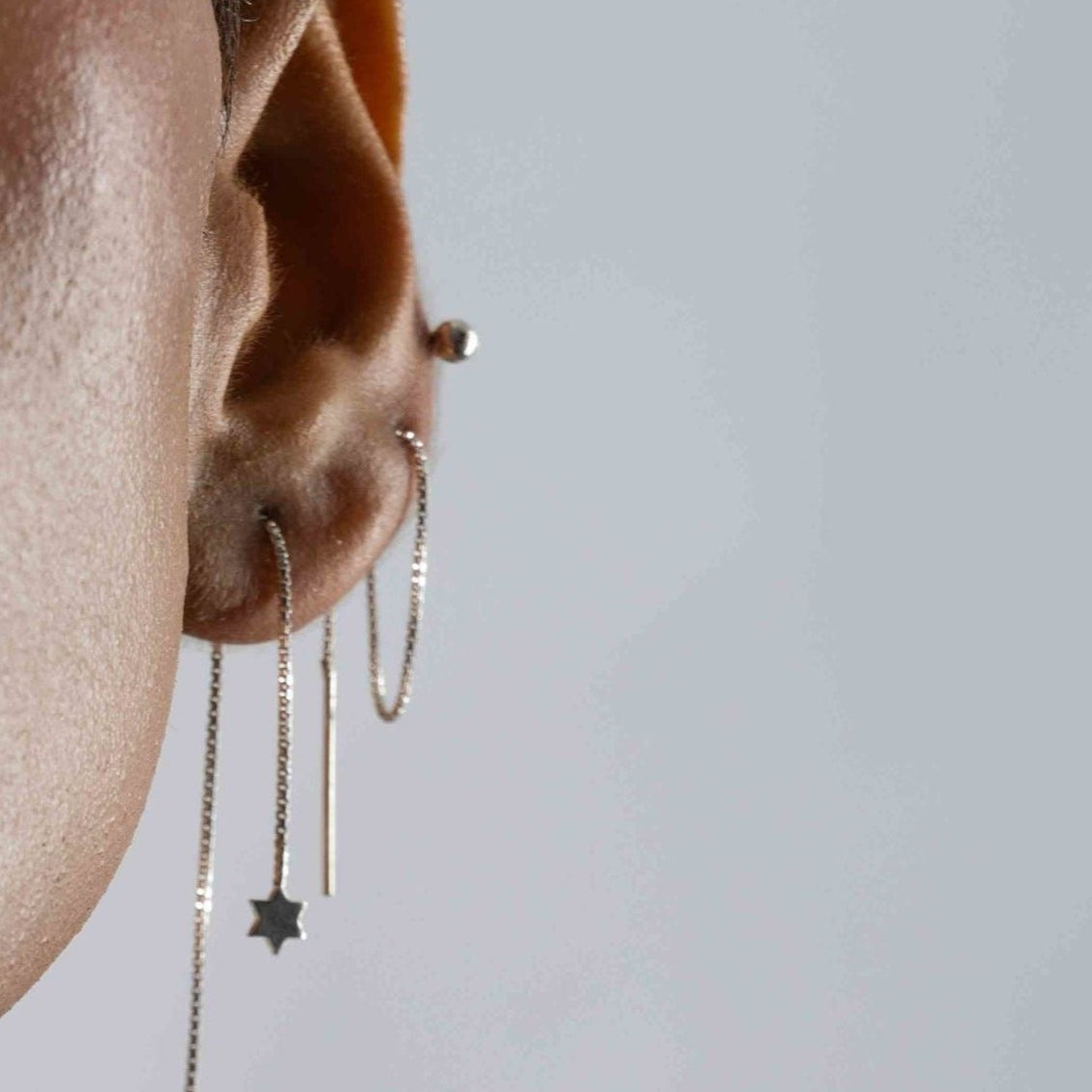 Minimal Everyday Threaders - Sui dhaga Earrings